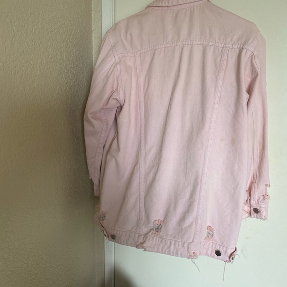 Pink denim jacket - Picture 5 of 5